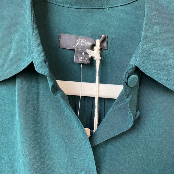 JCREW 100% Silk Blouse - Picture 3 of 4
